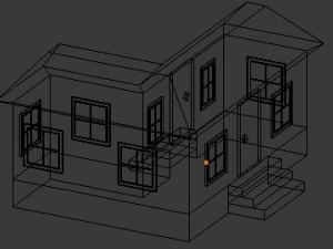 houses buildings 3D Model