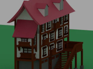 madieval house 3D Model