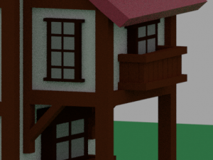 madieval house 3D Модель
