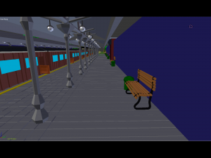 platform 3D Model