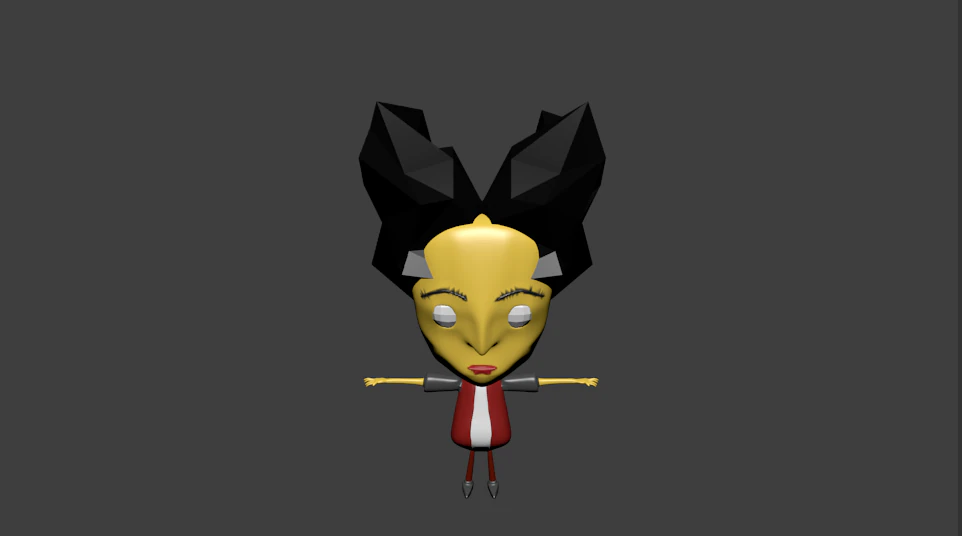 winston dont starve 3D Model .c4d .max .obj .3ds .fbx .stl .blend 