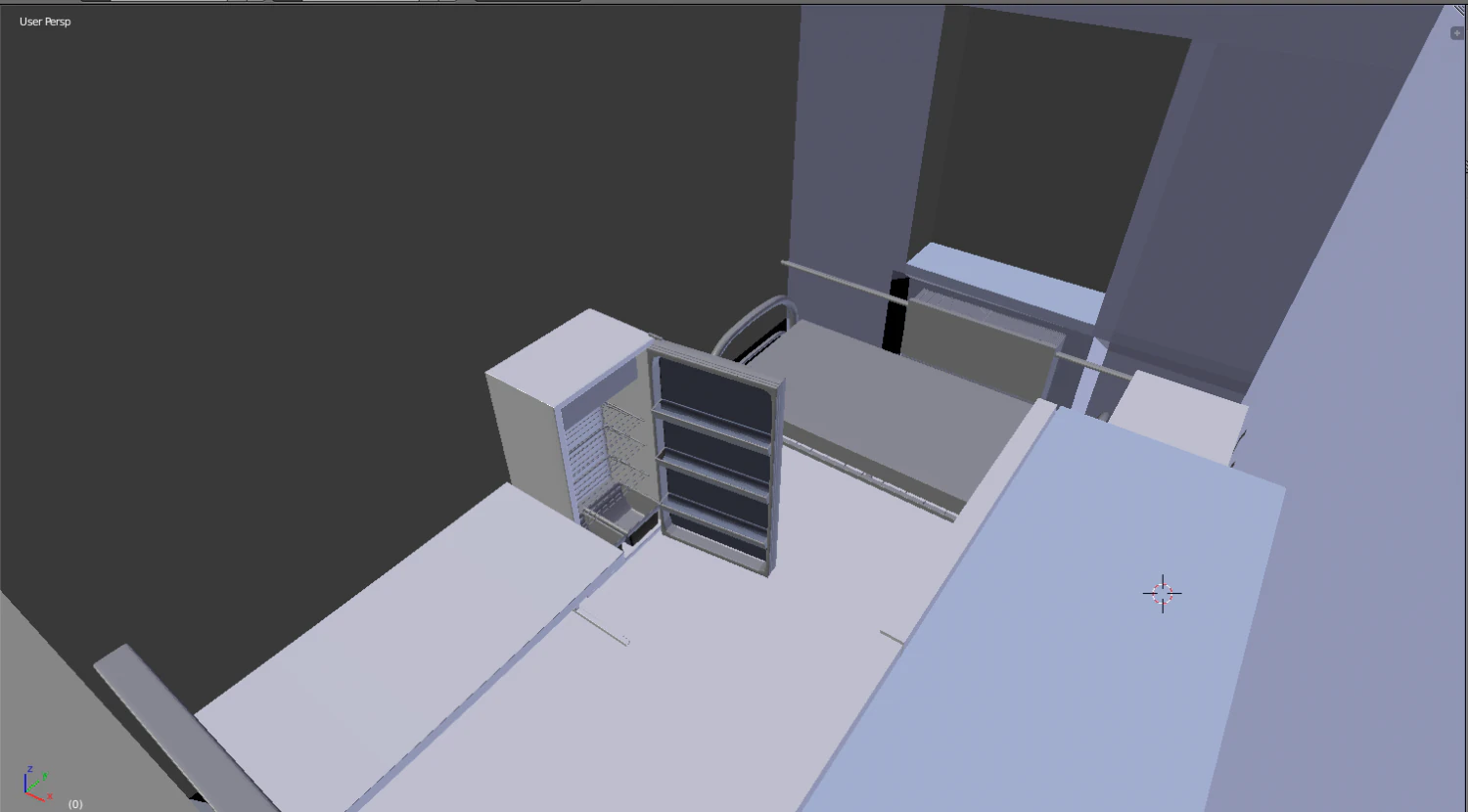 room 3D Model .c4d .max .obj .3ds .fbx .stl .blend 