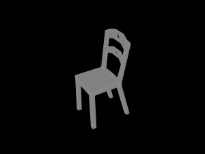 lovely chair Modello 3D