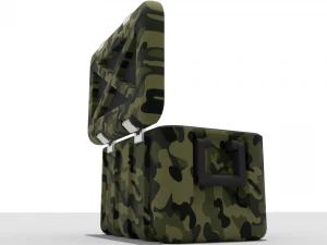 caja de guerra Modelo 3D
