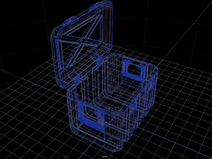 caja de guerra Modelo 3D