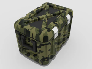 caja de guerra Modelo 3D