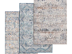 juego de alfombras 2 Modelo 3D