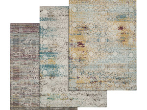 rug set 3 3D Model