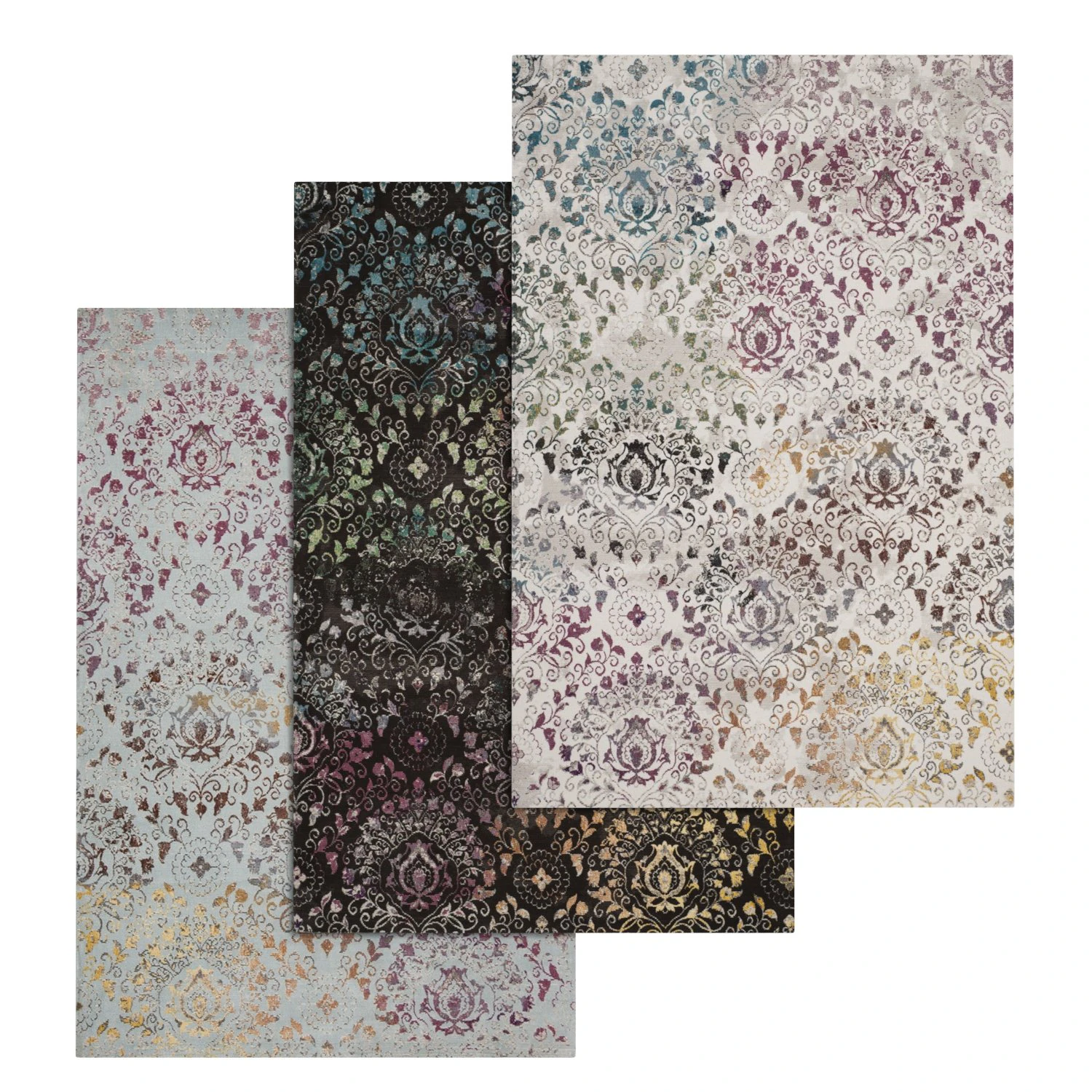 rug set 5 3D Model .c4d .max .obj .3ds .fbx .stl .blend 