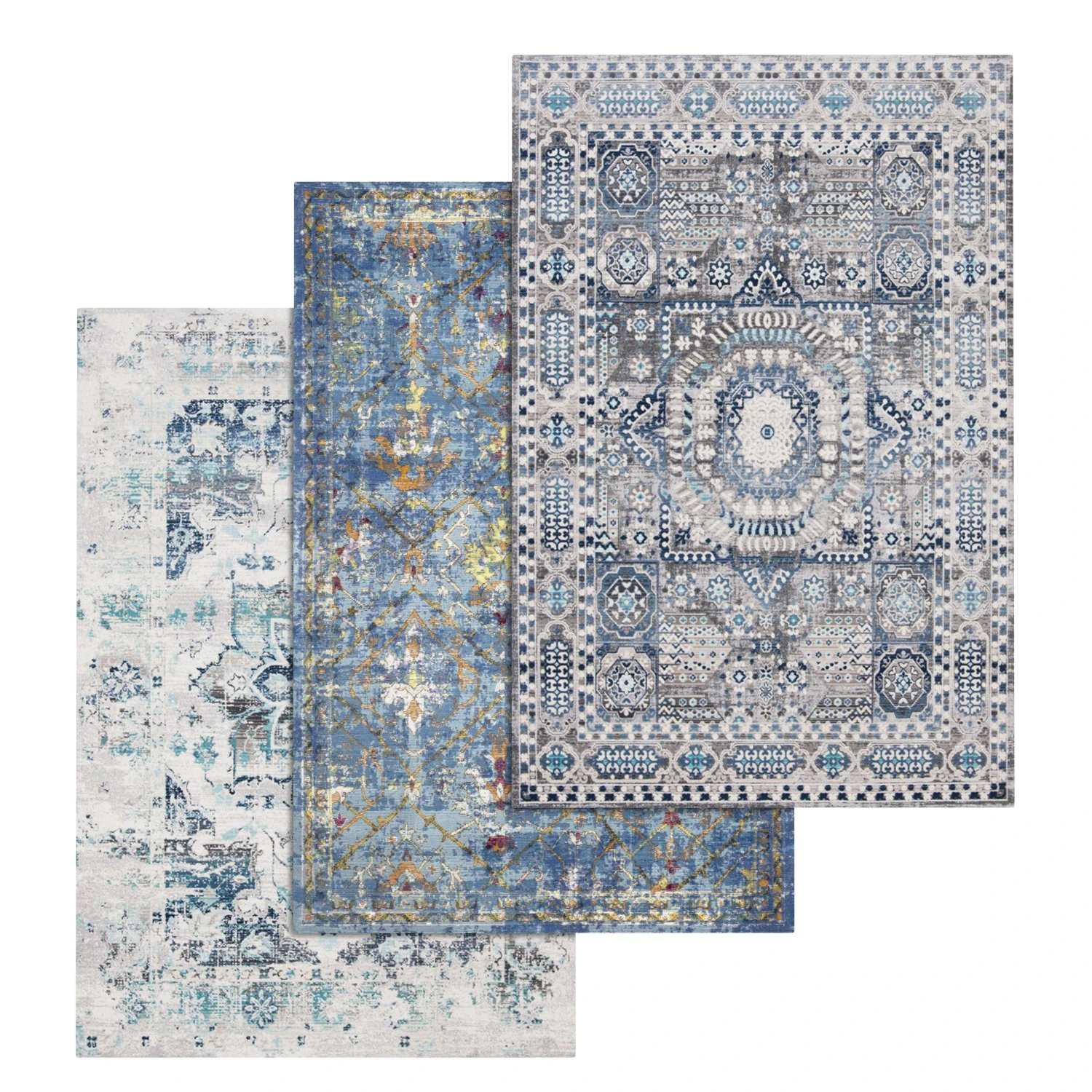 rug set 6 3D Model .c4d .max .obj .3ds .fbx .stl .blend 