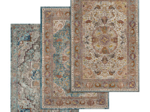rug set 13 Modello 3D