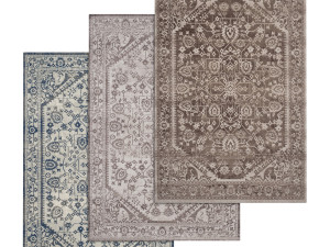 rug set 15 Model 3D