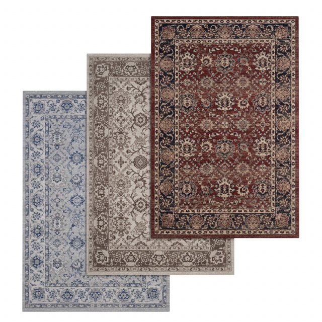 rug set 17 3D-Modell .c4d .max .obj .3ds .fbx .stl .blend 
