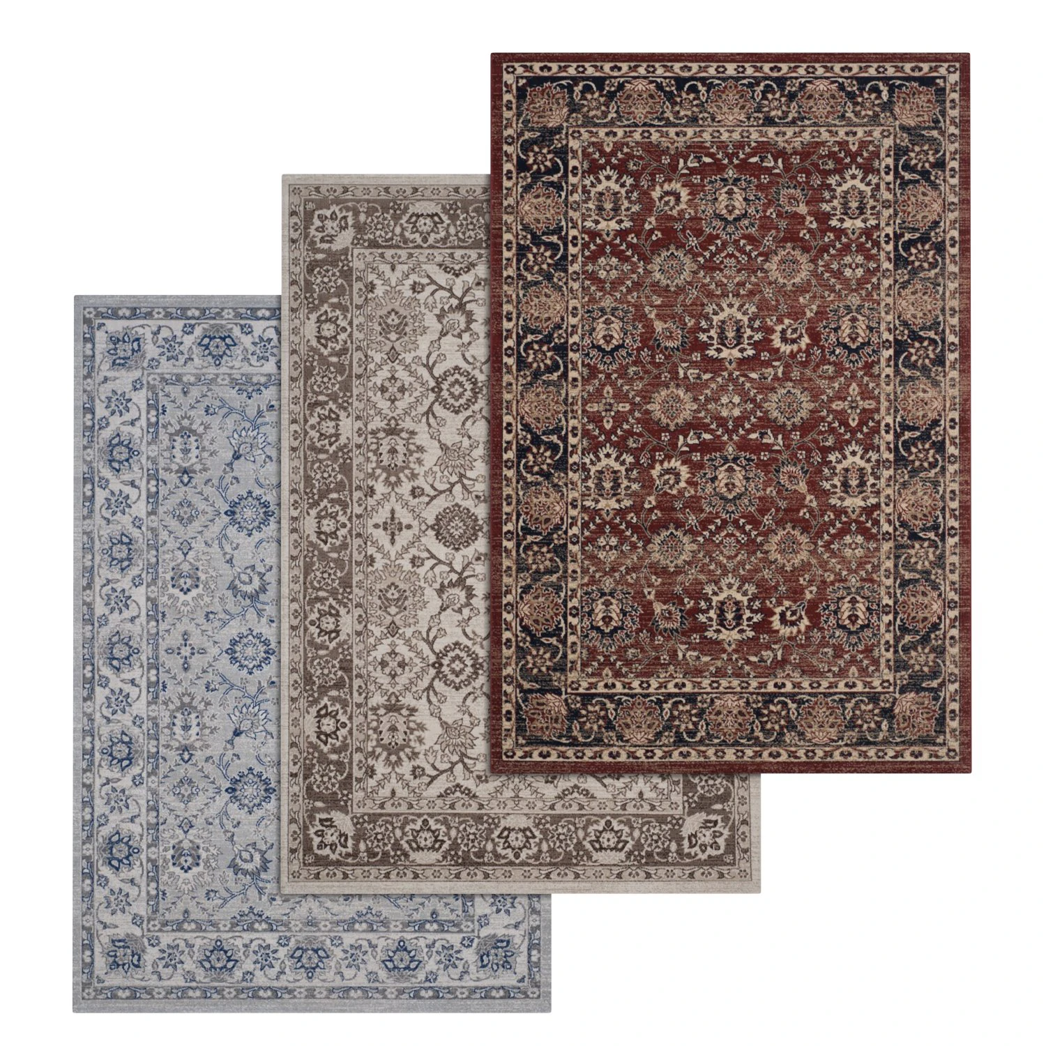 rug set 17 3D Model .c4d .max .obj .3ds .fbx .stl .blend 