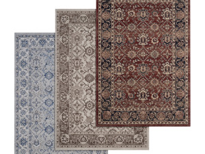 rug set 17 Modelo 3D