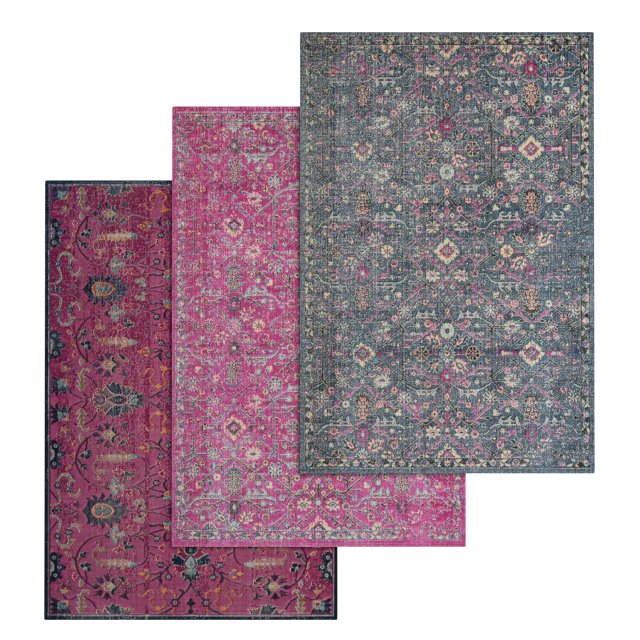 rug set 24 Modelo 3D .c4d .max .obj .3ds .fbx .stl .blend 