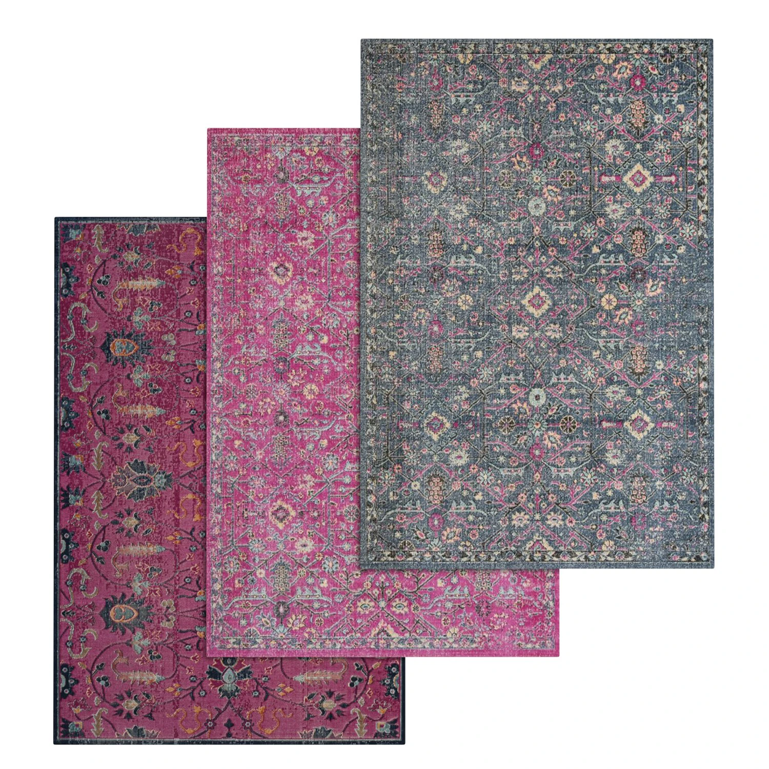 rug set 24 3D Model .c4d .max .obj .3ds .fbx .stl .blend