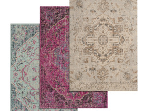 rug set 28 3D 模型