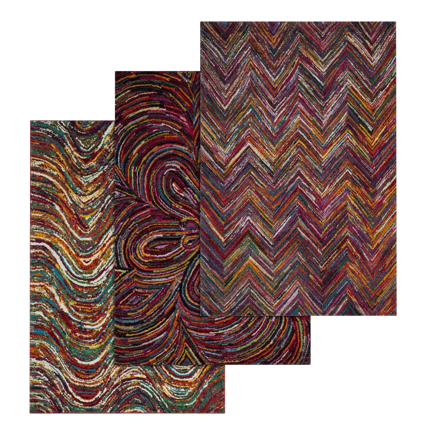 rug set 30 3D Model .c4d .max .obj .3ds .fbx .stl .blend 