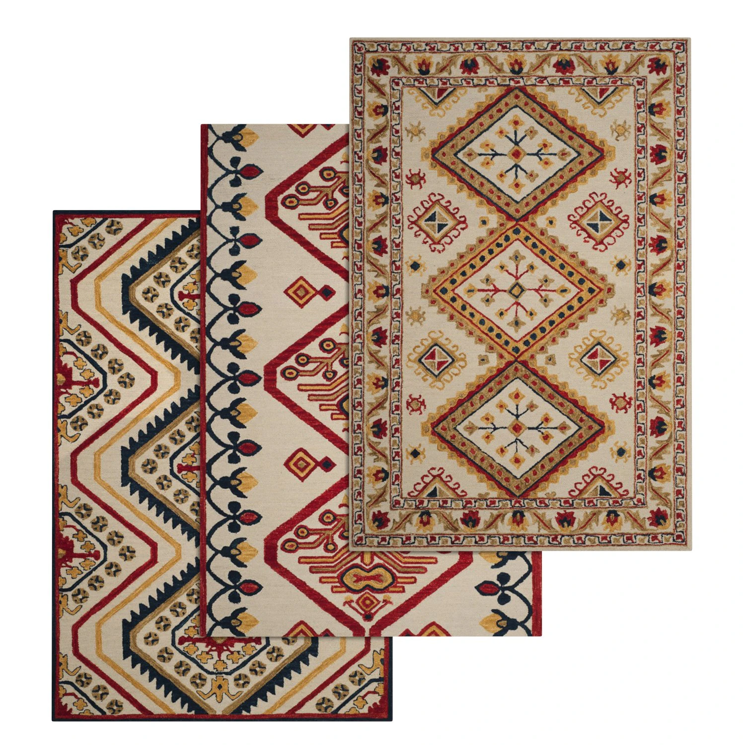 rug set 31 3D Model .c4d .max .obj .3ds .fbx .stl .blend 
