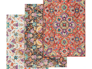 set di tappeti 36 Modello 3D