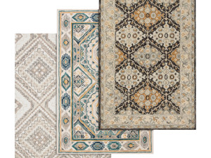 rug set 39 3D 模型