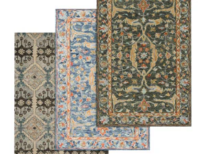 set permadani 44 Model 3D