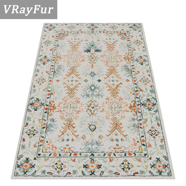 rug set 45 3D Model .c4d .max .obj .3ds .fbx .stl .blend 