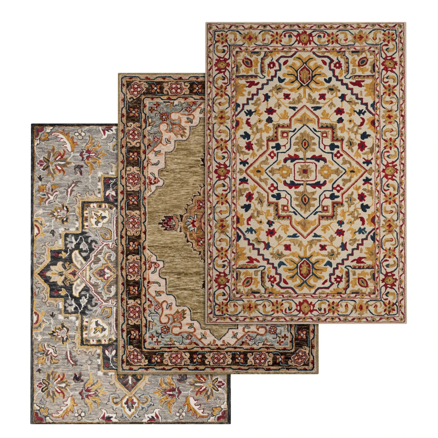 rug set 46 3D Model .c4d .max .obj .3ds .fbx .stl .blend 