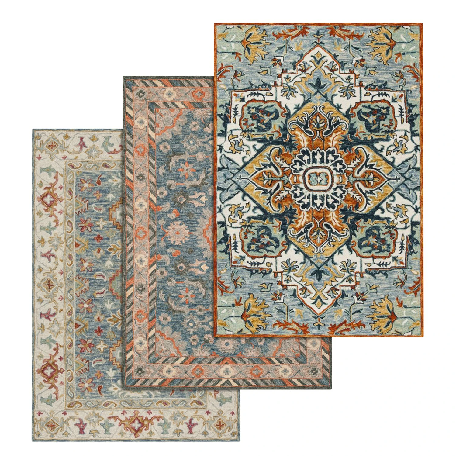 rug set 47 3D Model .c4d .max .obj .3ds .fbx .stl .blend 
