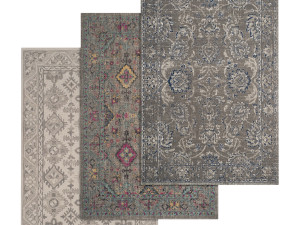 rug set 49 3Dモデル