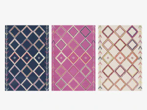 ラグセット51 3Dモデル