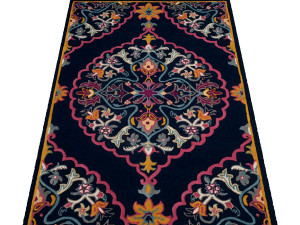 rug set 54 Modello 3D