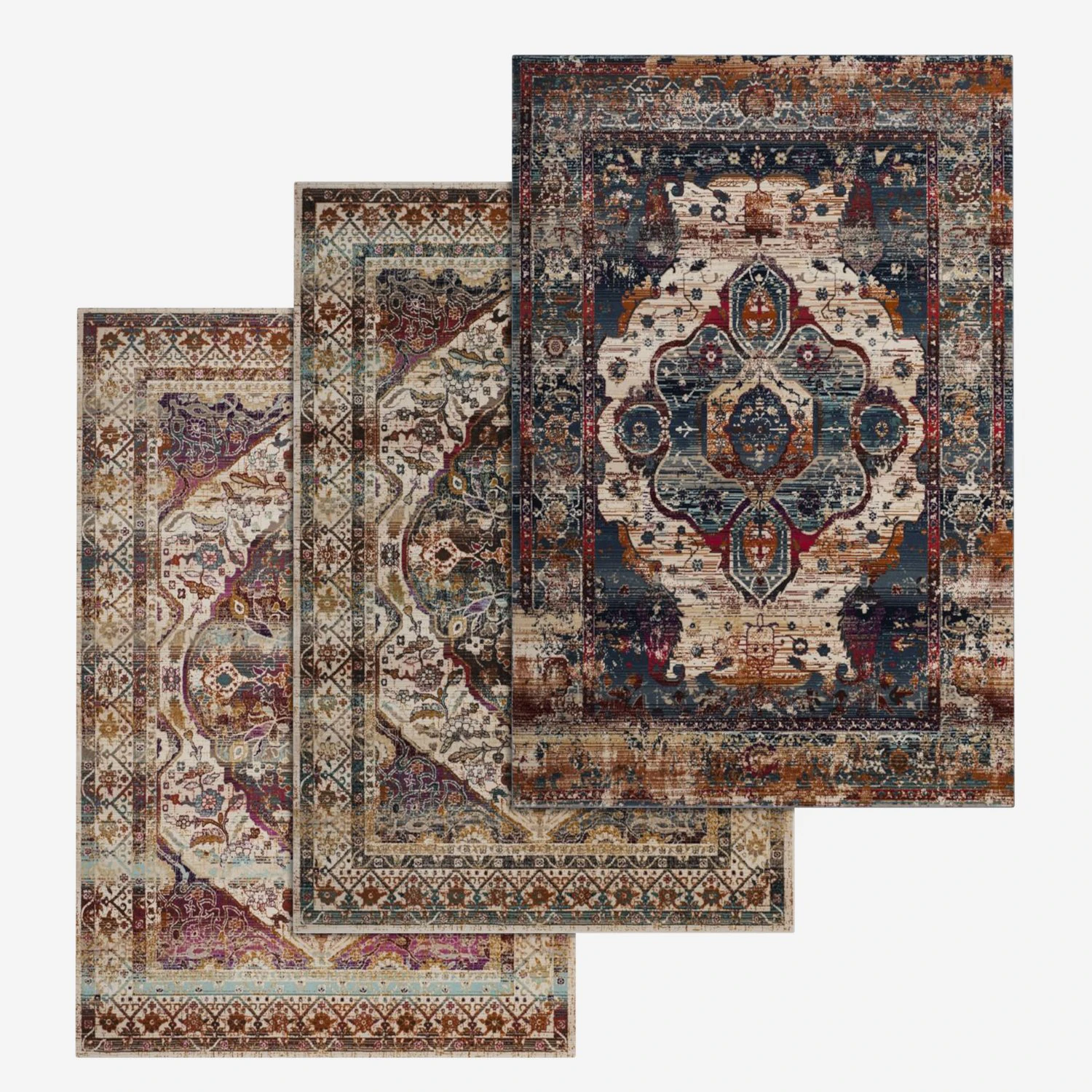 rug set 56 3D Model .c4d .max .obj .3ds .fbx .stl .blend 