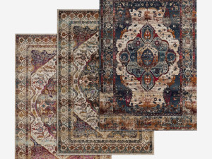 rug set 56 Modelo 3D