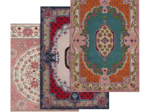 set permadani 57 Model 3D