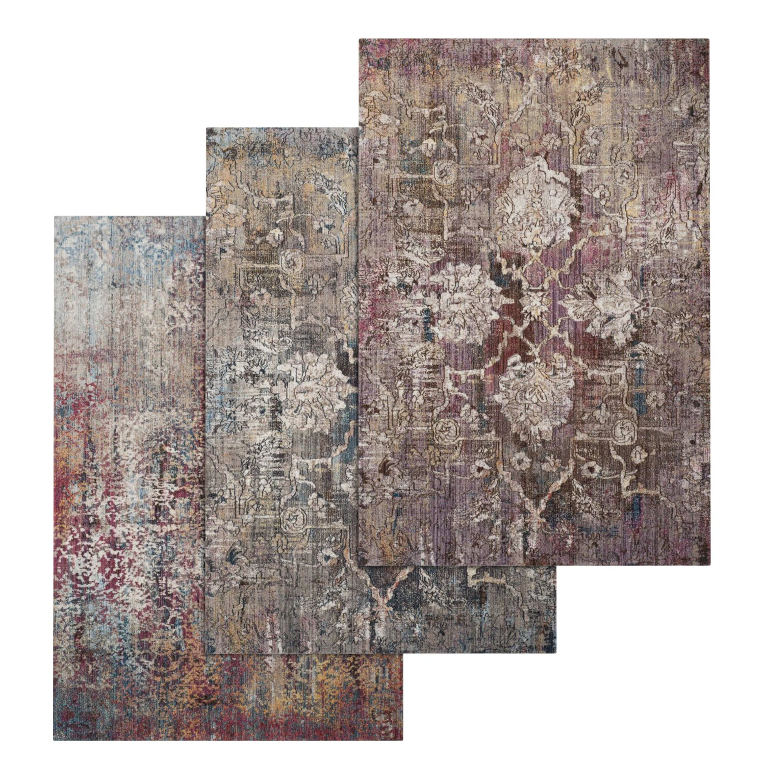 rug set 60 3D Model .c4d .max .obj .3ds .fbx .stl .blend 