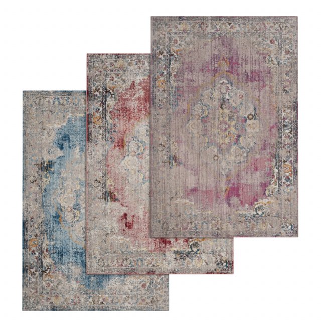 rug set 67 Model 3D .c4d .max .obj .3ds .fbx .stl .blend 