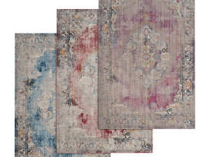 rug set 67 Model 3D