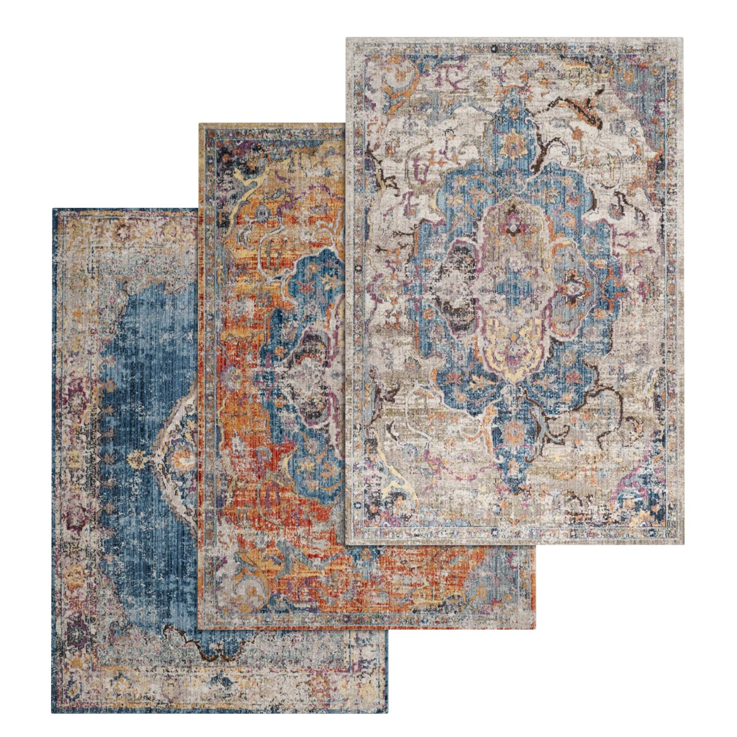 rug set 69 3D Model .c4d .max .obj .3ds .fbx .stl .blend