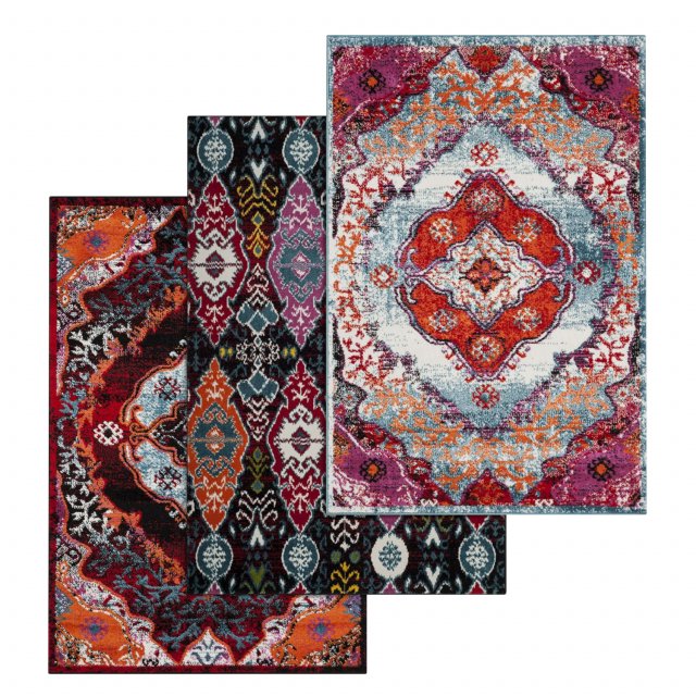 rug set 71 Modelo 3D .c4d .max .obj .3ds .fbx .stl .blend 