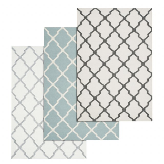 rug set 73 3D 모델 .c4d .max .obj .3ds .fbx .stl .blend 