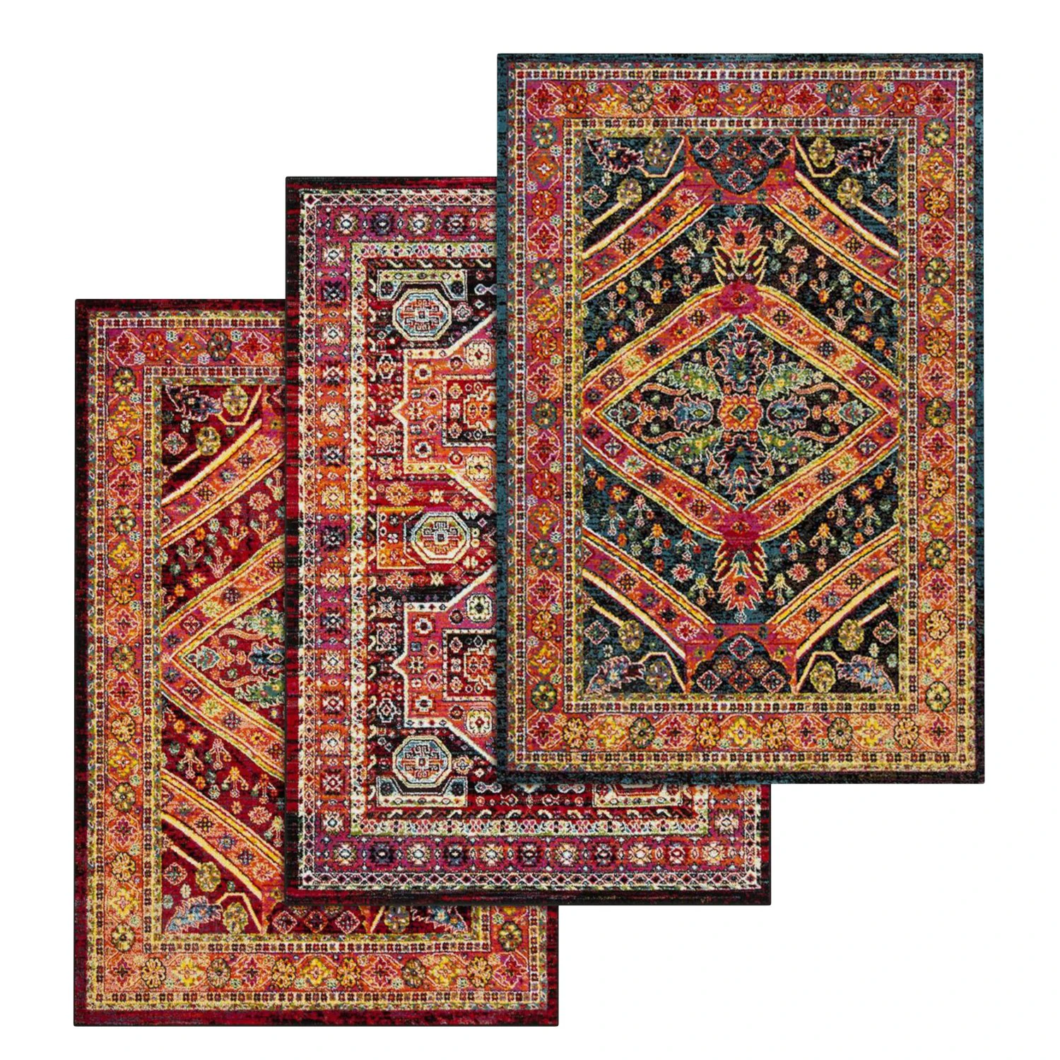 rug set 75 3D Model .c4d .max .obj .3ds .fbx .stl .blend 