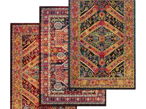 ensemble de tapis 75 Modèle 3D