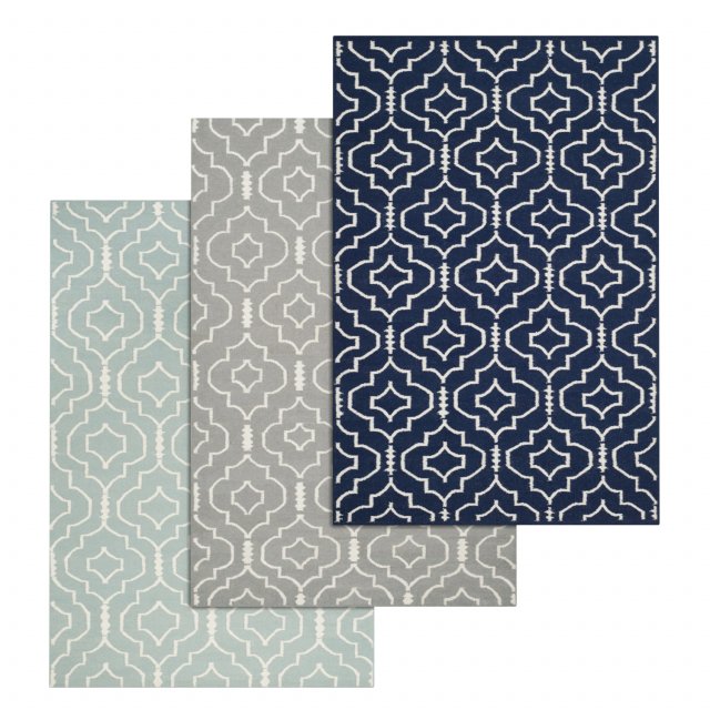 rug set 76 Model 3D .c4d .max .obj .3ds .fbx .stl .blend