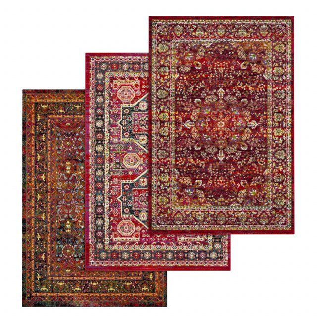 rug set 83 Model 3D .c4d .max .obj .3ds .fbx .stl .blend 