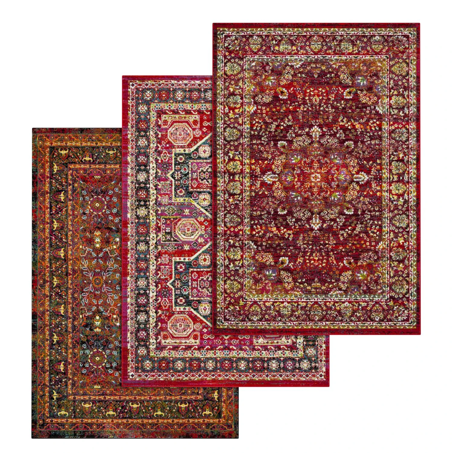 rug set 83 3D Model .c4d .max .obj .3ds .fbx .stl .blend 