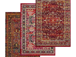 rug set 83 Model 3D