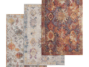 rug set 85 Model 3D
