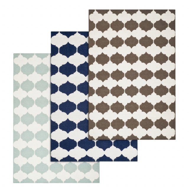 rug set 90 Model 3D .c4d .max .obj .3ds .fbx .stl .blend 